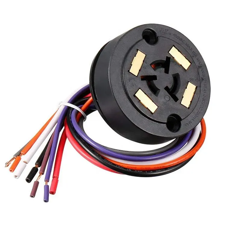 7-pin NEMA socket 7-pin NEMA socket
