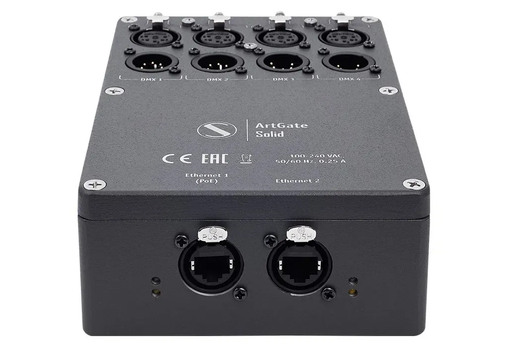 ArtNet sACN to DMX Converter node Indoor 4 Port Solution