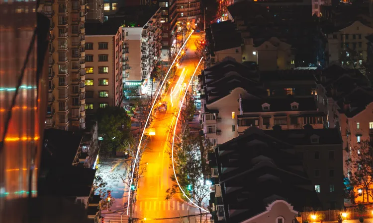 Smart street lighting system utilizing IoT and adaptive control for energy efficiency and safety.