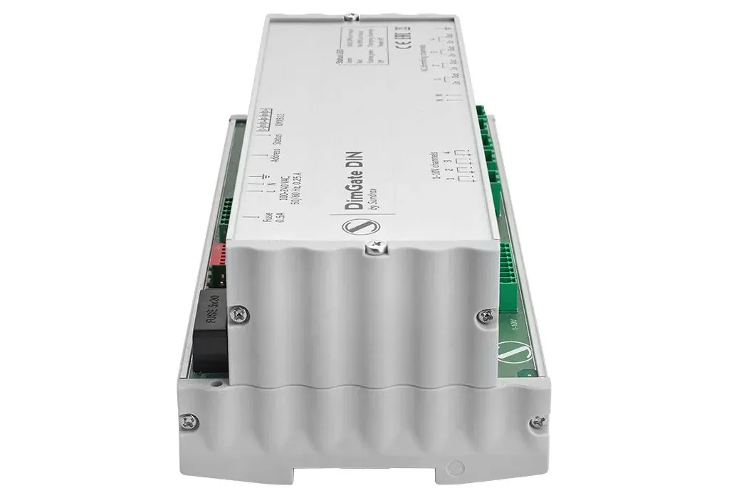 Universal DMX Dimmer for Professional Installations: DimGate DIN