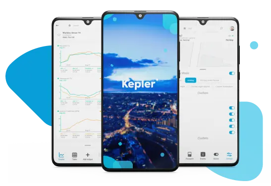 Kepler - a mobile version of the platform with functionality held