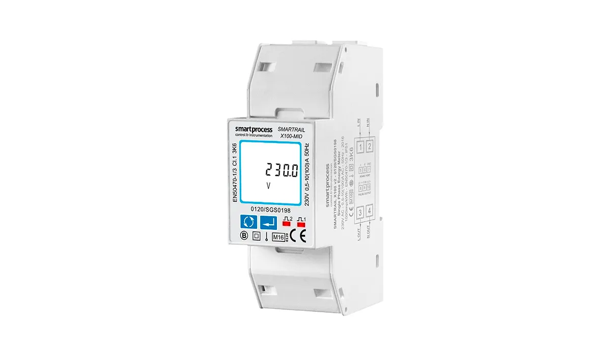 Power meter single-phase DIN Rail Multifunction Power Meter single-phase