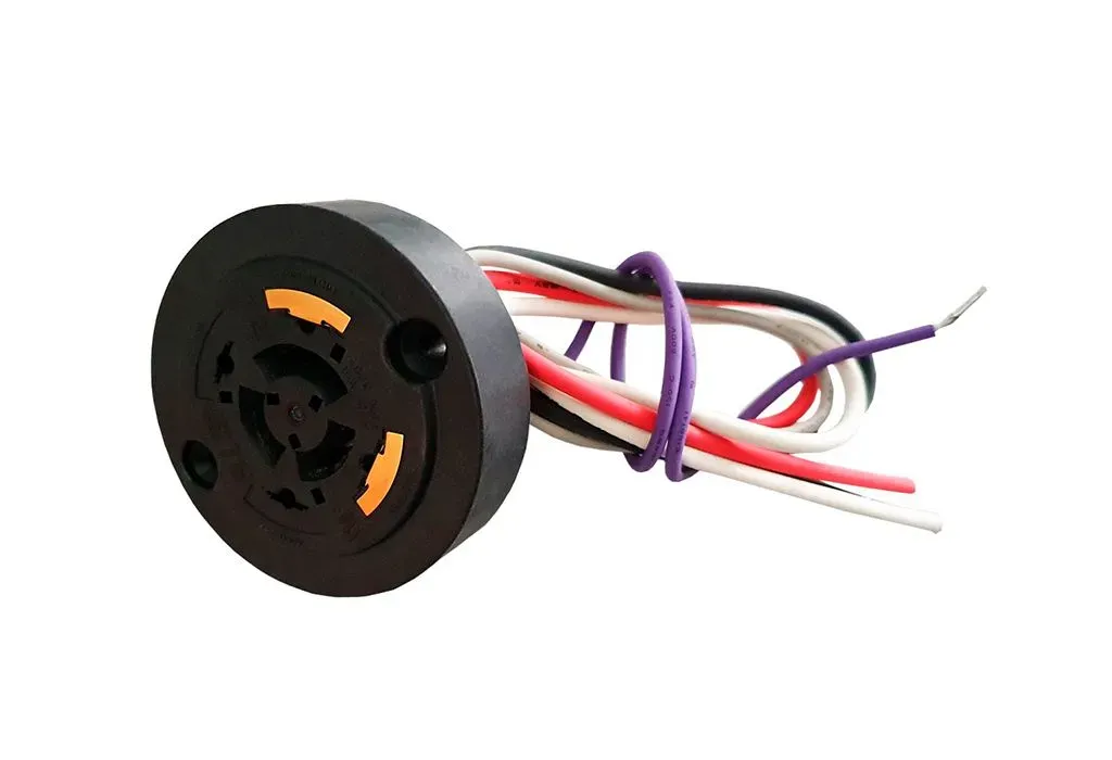 5-pin NEMA socket 5-pin NEMA socket