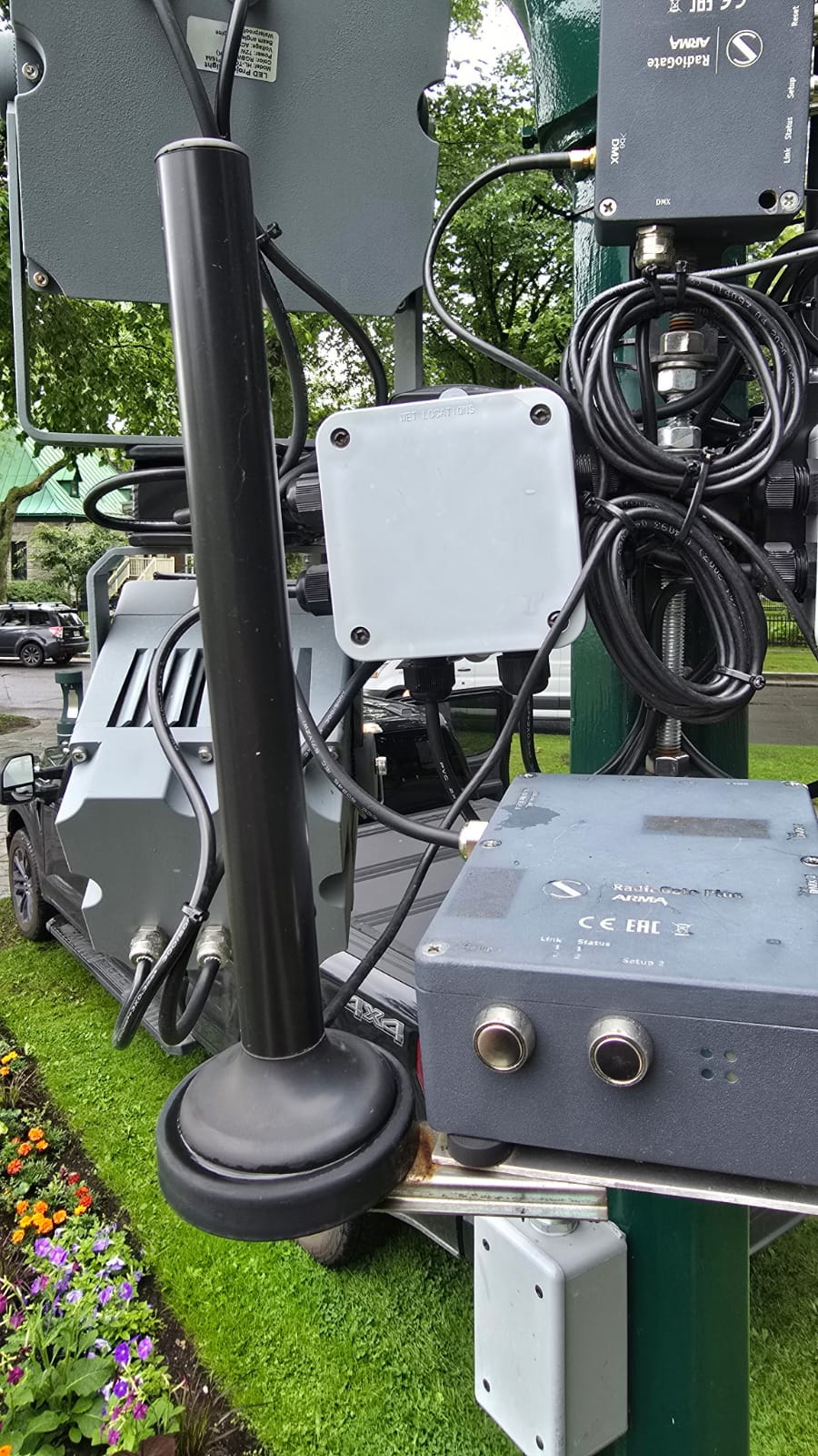 DMX park lighting ip65 hosting