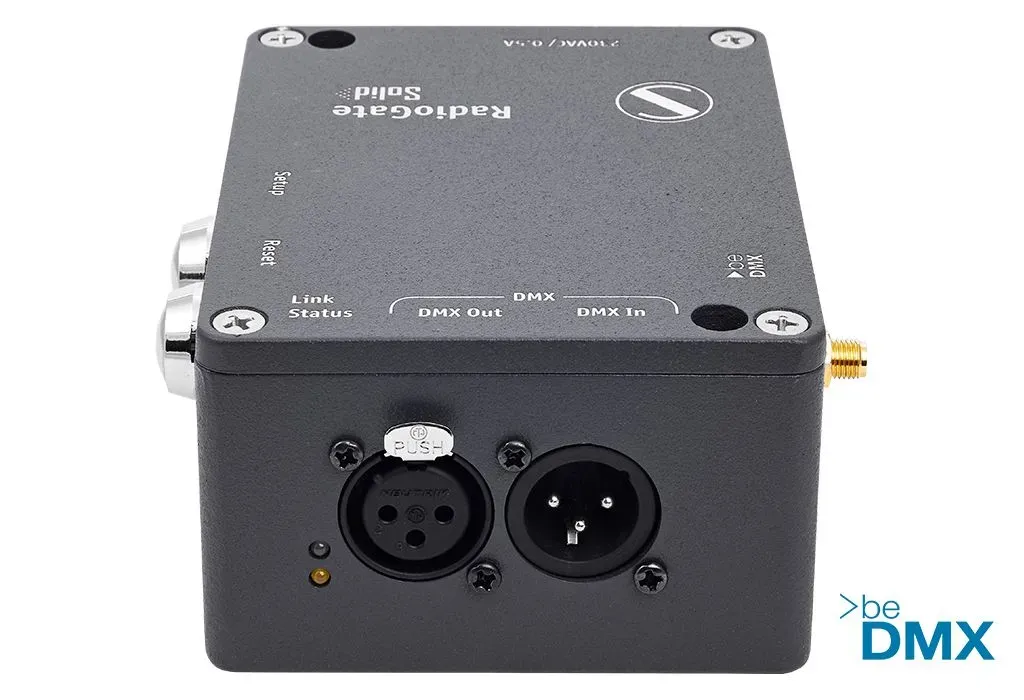 Wireless DMX transceiver for indoor installation Sundrax Entertainment