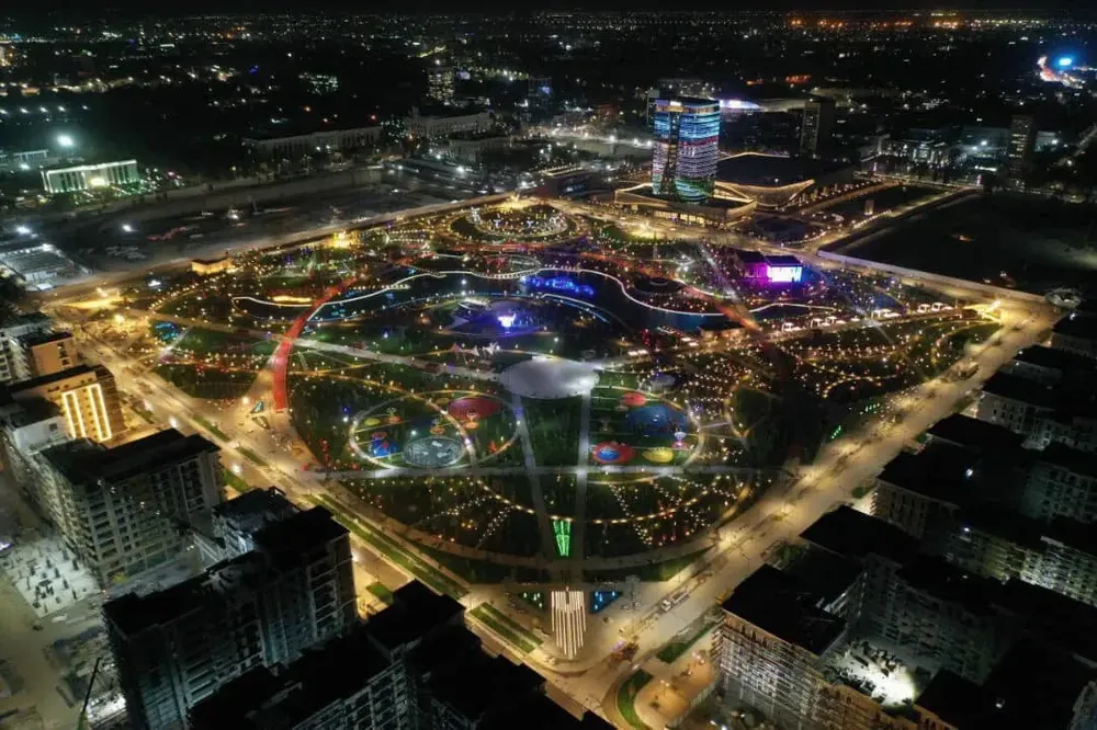 Tashkent City Park Architectural Lighting MONARQ Tashkent City Park