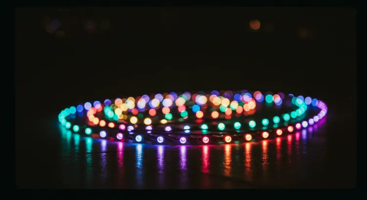 Lighting console driving addressable pixels 