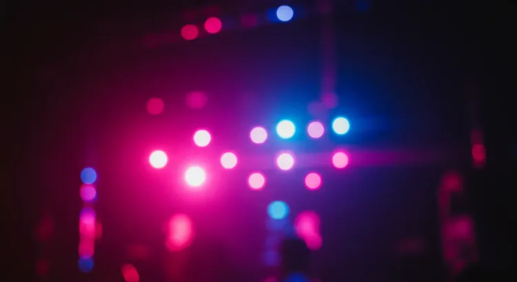 DMX controller interface showing lighting scene configurations 
