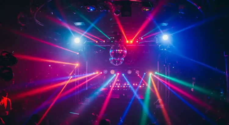 Wireless DMX setup with RadioGate transceivers on a stage